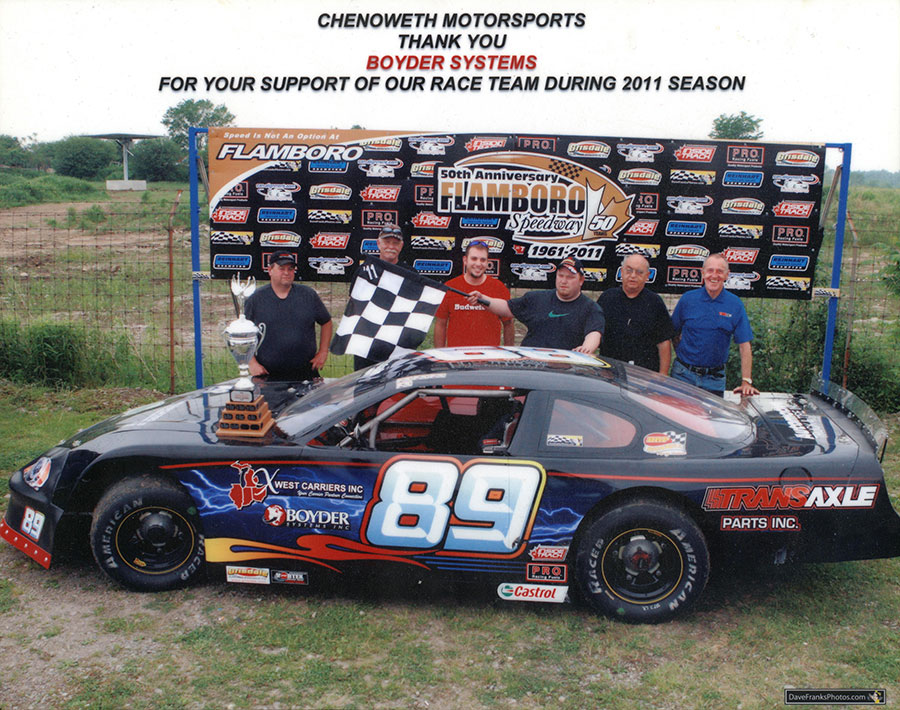 Chenoweth Motorsports 2011 Boyder